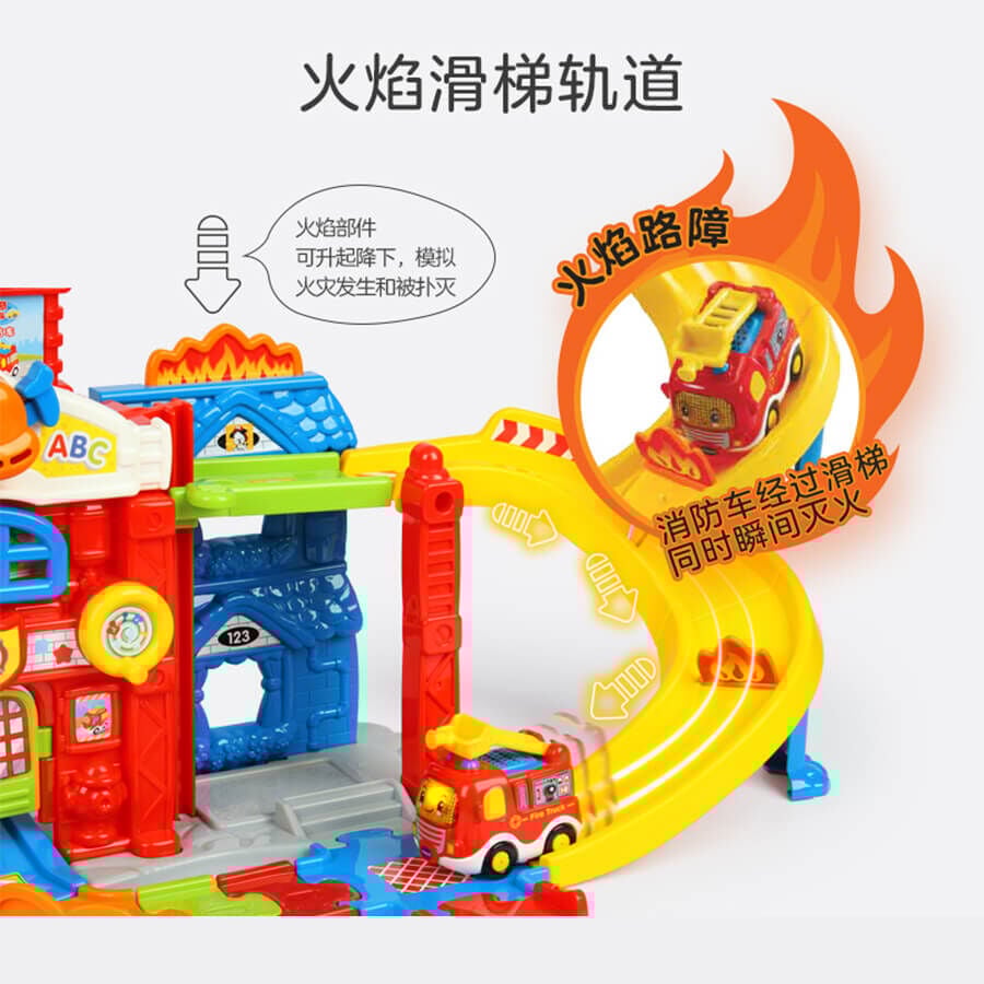 Vtech fire station playset on sale