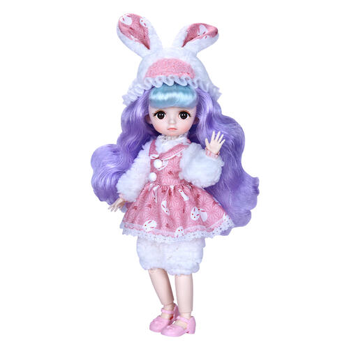 德必胜冰儿系列30CM粉色绵绵