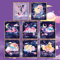 卡游 小马宝莉 G4 亚克力色纸 - 随机发货