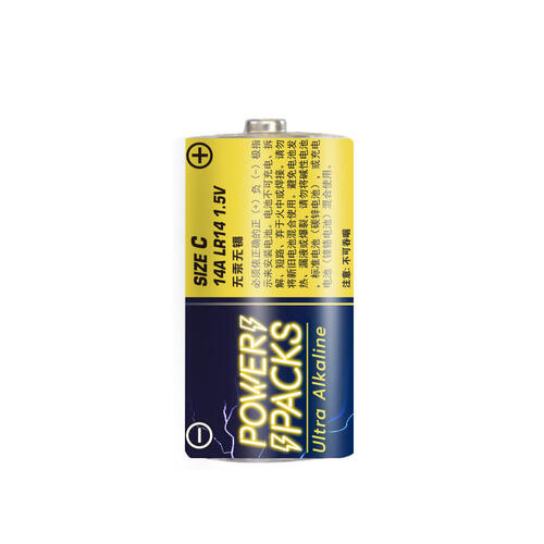 2 Pack C Cell LR14 1.5V Alkaline Battery for Electronic Toys