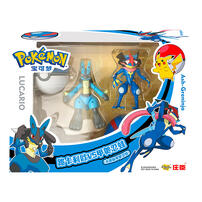 Pokemon 宝可梦路卡利欧 VS 甲贺忍蛙 