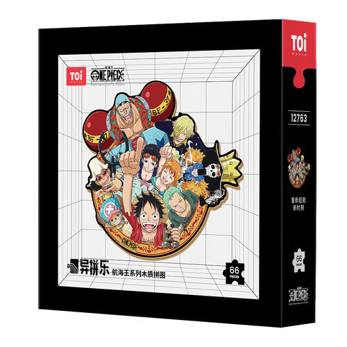 Toi One Plece Puzzle Series With Frame - Assorted
