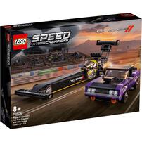 LEGO乐高 超级赛车系列 76904 道奇SRT顶级加油站和1970挑战者 