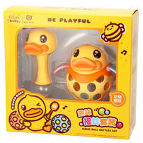 B.Duck小黄鸭 趣味摇铃套装