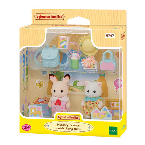 Sylvanian families Nursery Friends -Walk Along Duo
