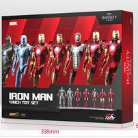 Disney Marvel 4 inch Iron Man 7 suits