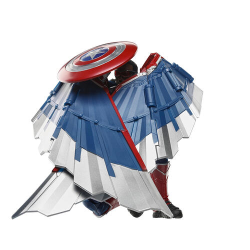 Marvel Cap Legends Cpt America Bnw Deluxe