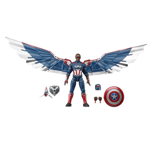 Marvel Cap Legends Cpt America Bnw Deluxe
