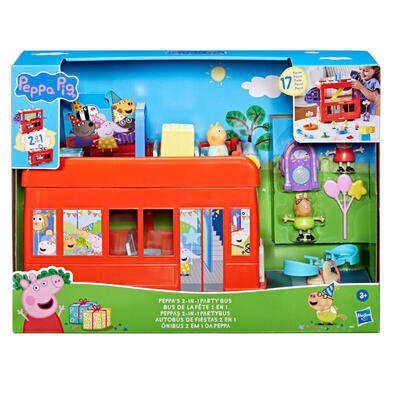 Peppa Pig 小猪佩奇佩奇二合一派对巴士