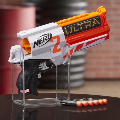 NERF Ultra Two Motorized Blaster - Fast-Back Reloading - Includes 6 Ultra  Darts - Compatible Only Ultra Darts