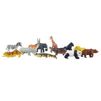 Recur 12 Pieces Wild Animal Set In Tub