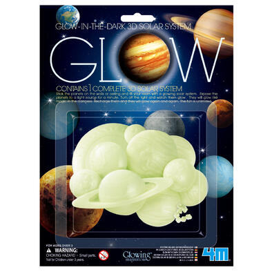 4M Glow 3D Solar System