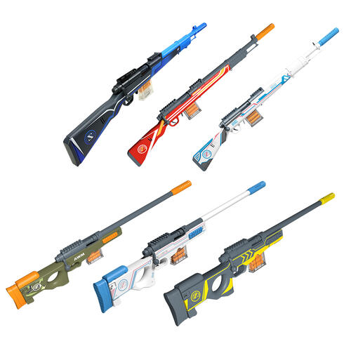 Wonka AWM/98K Toy Gun With Soft Bullets - Assorted