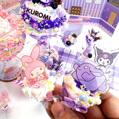 Sanrio Kuromi Diy Dessert House Gift Package