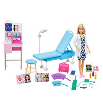 Barbie Medical Doctor Doll And Playset