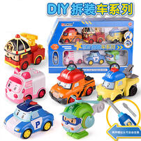 Robocar Poli Diy Disassembly Car Series - Assorted