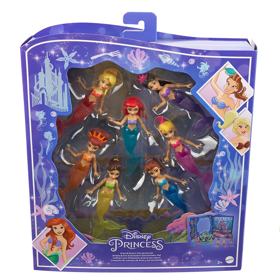 Disney Princess Ariel & Sisters Storybook Set | Toys”R”Us