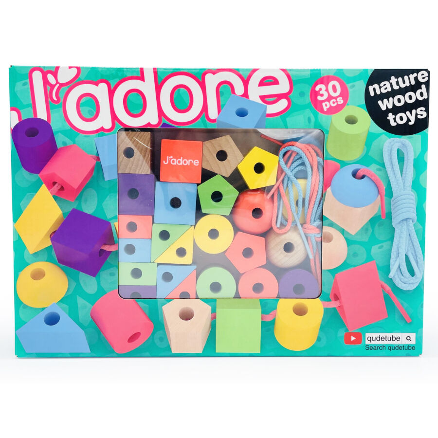 J adore Wooden Lace Beads Toys R Us China Official Website