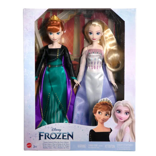 Disney Frozen Hyper Anna & Elsa Queen 2 Pack