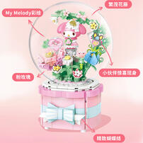 Keeppley Sweet Flower Silk Music Box