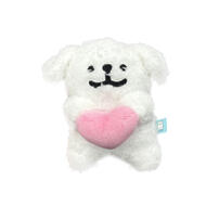 Line Dog White Love Pendant（Line Dog） 