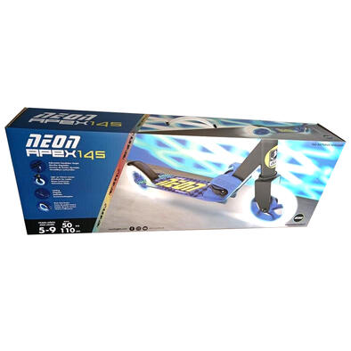 菲乐骑NEON5-9岁大童蓝 两轮滑板车