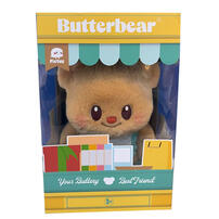 Fictus Butterbear Movable Plush Doll