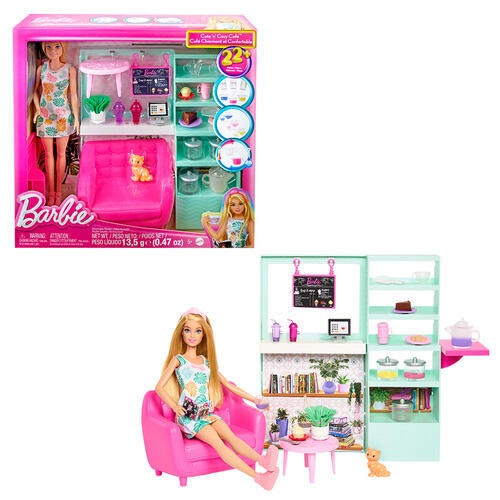 Barbie Self-Care Tea Shop Playset