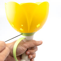 Playpop培玩宝 花飞碟舞拉线飞碟-黄（邮购盒）