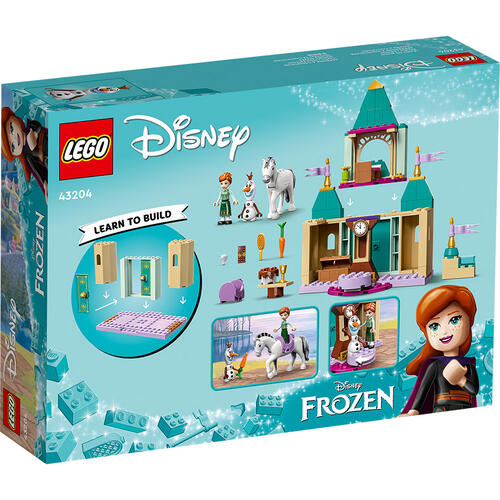 LEGO乐高 迪士尼系列 43204 安娜和雪宝的欢乐城堡