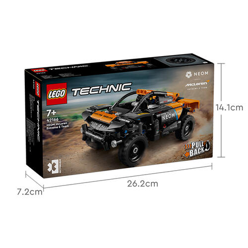 LEGO乐高 机械组系列 42166 NEOM McLaren Extreme E 赛车