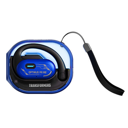 Qishun Innovation/Transformers - Ear Hanging Bluetooth Earphones - Optimus Prime - Blue