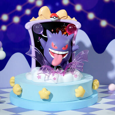 JAKA/宝可梦-宝可梦开心派对相框系列拼装手办-(耿鬼