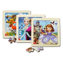 Disney 16 Wooden Frame Puzzle Series - Assorted