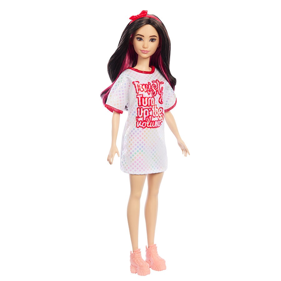 Barbie Fashionista Doll Red Mesh Dress Toys R Us China Official Website
