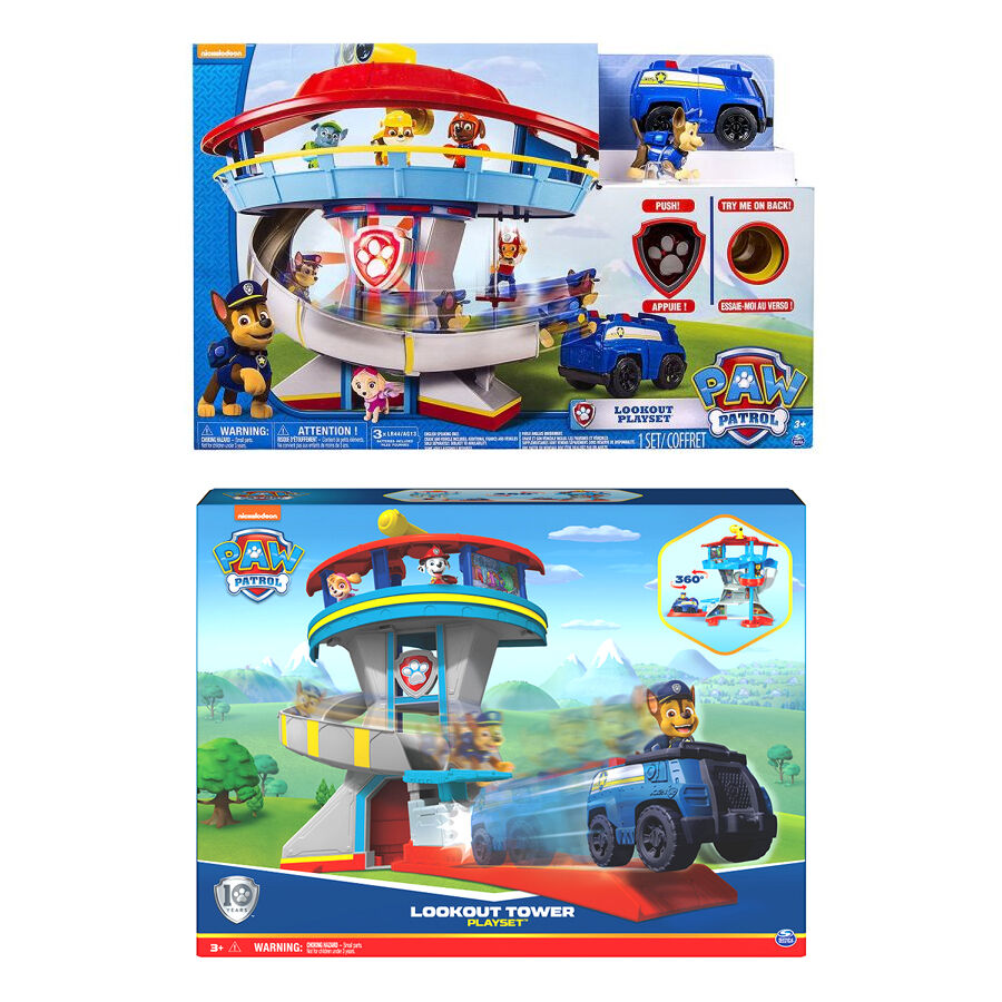 Toys r us paw patrol tower cheap