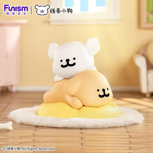 Funism Line Dog Happy Sticker Series Blind Box  - Assorted