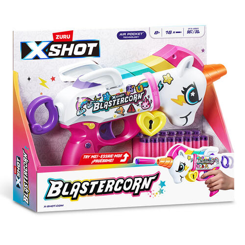 X Shot-Blastercorn-Series 1-Unicorn Blaster (16Darts)