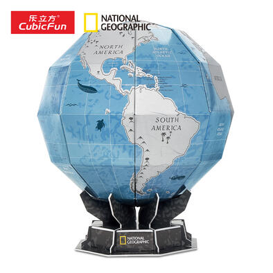 乐立方  万物之谜 - 刮刮乐地球仪  