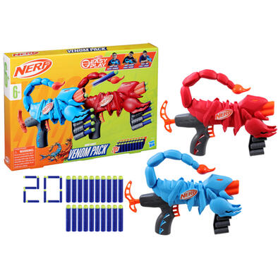 NERF 热火小精英双支装天蝎发射器