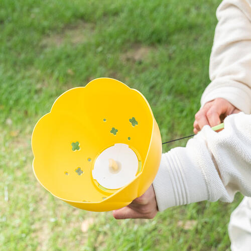 Playpop培玩宝 花飞碟舞拉线飞碟-黄（邮购盒）