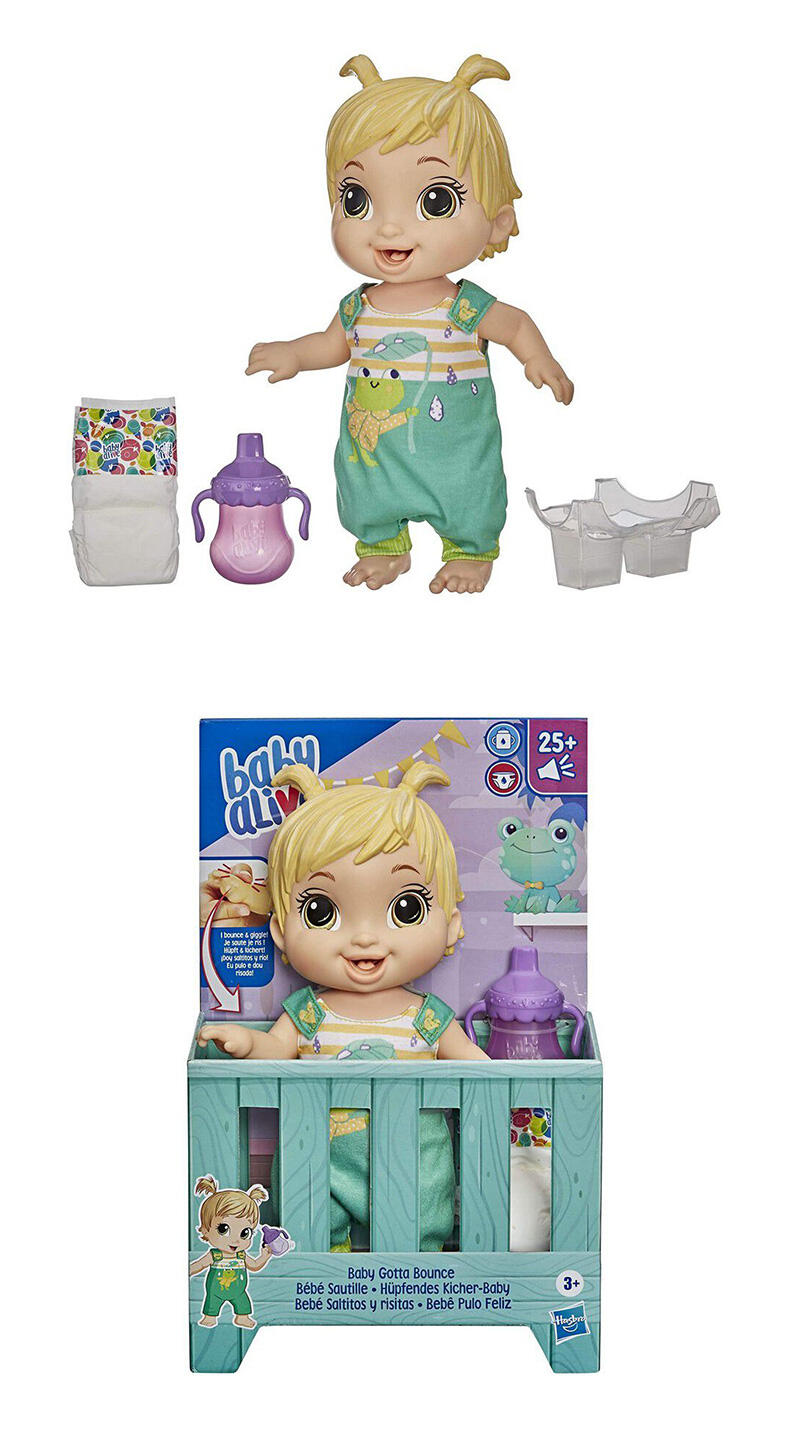 Baby Alive Baby Gotta Bounce Doll Toys”R”Us China Official site