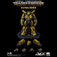 threezero 《变形金刚：超能勇士崛起》DLX系列大黄蜂收藏级可动模型