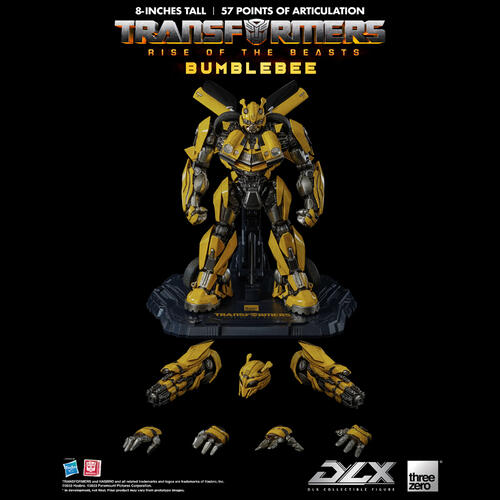 threezero 《变形金刚：超能勇士崛起》DLX系列大黄蜂收藏级可动模型