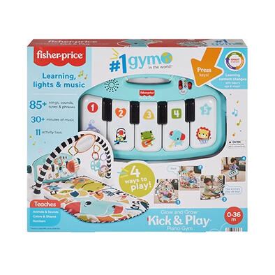 Fisher-Price Kick & Play Gym Gen4 Ss Blue- Man/Use