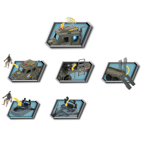 Rescue Force Forward Base Deploy Playset