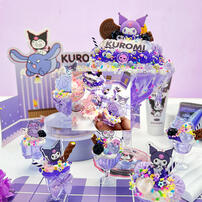 Sanrio Kuromi Diy Dessert House Gift Package