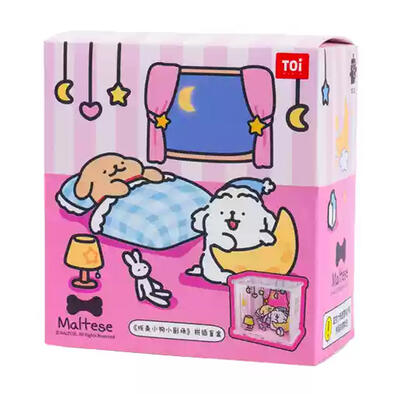  图益次元盒子线条小狗小剧场 - 随机发货