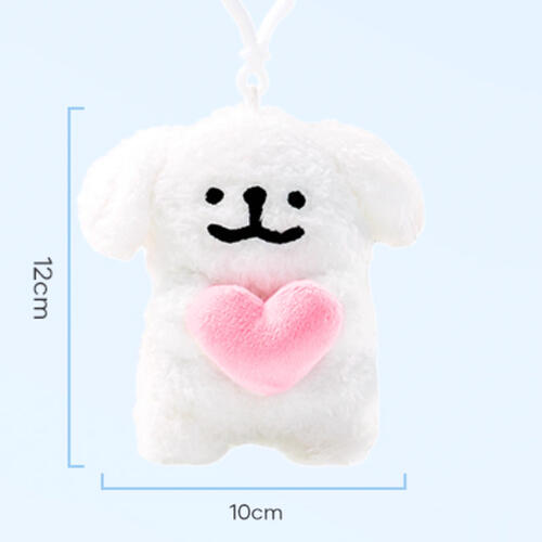 Line Dog White Love Pendant（Line Dog） 