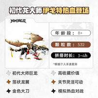 LEGO乐高 幻影忍者系列 71809 龙大师伊戈特